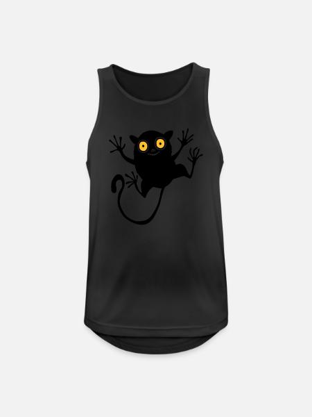 Koboldmaki (für Kinder) - Männer Tank Top atmungsaktiv - Schwarz