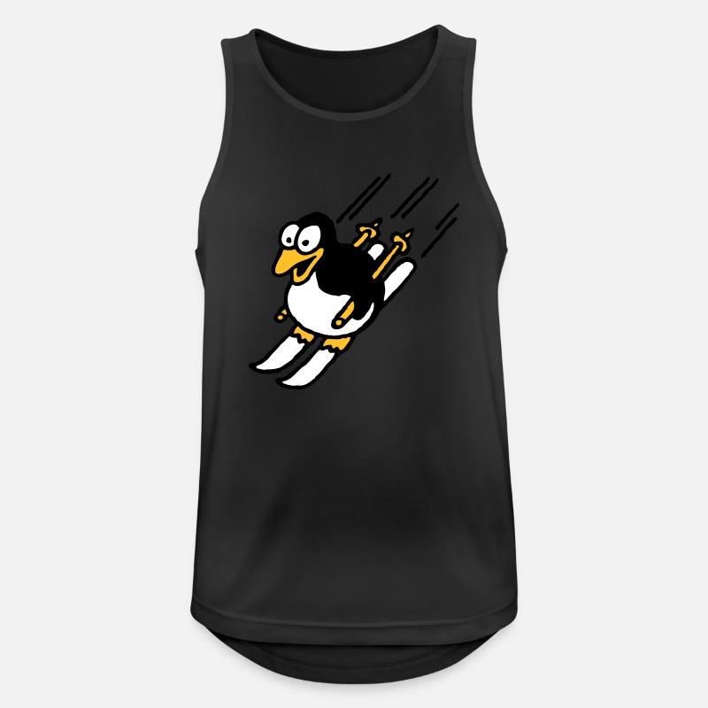 pinguin_ski_022011_a_3c - Men's Breathable Tank Top - black