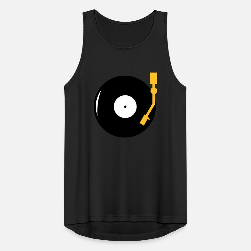 LP - DJ - Turntable Men's Breathable Tank Top