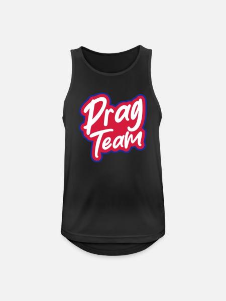 Prague Team - Men's Breathable Tank Top - black