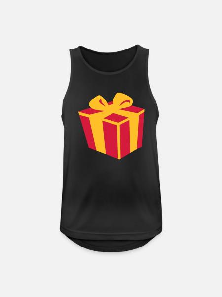 Present gift - Men's Breathable Tank Top - black