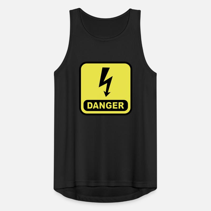 Danger Lightning Men's Breathable Tank Top