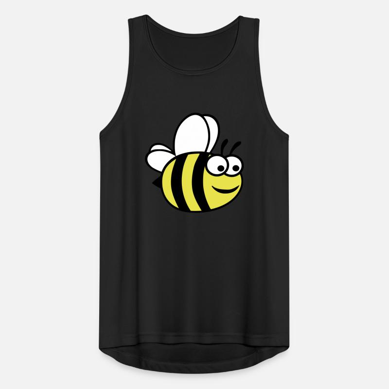Biene, die du sein willst Männer Tank Top atmungsaktiv