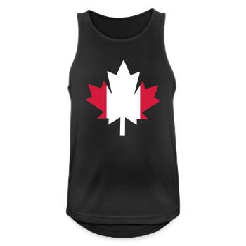 Canada Canada Maple Leaf - Men's Breathable Tank Top - black - Front - Nick (188cm)