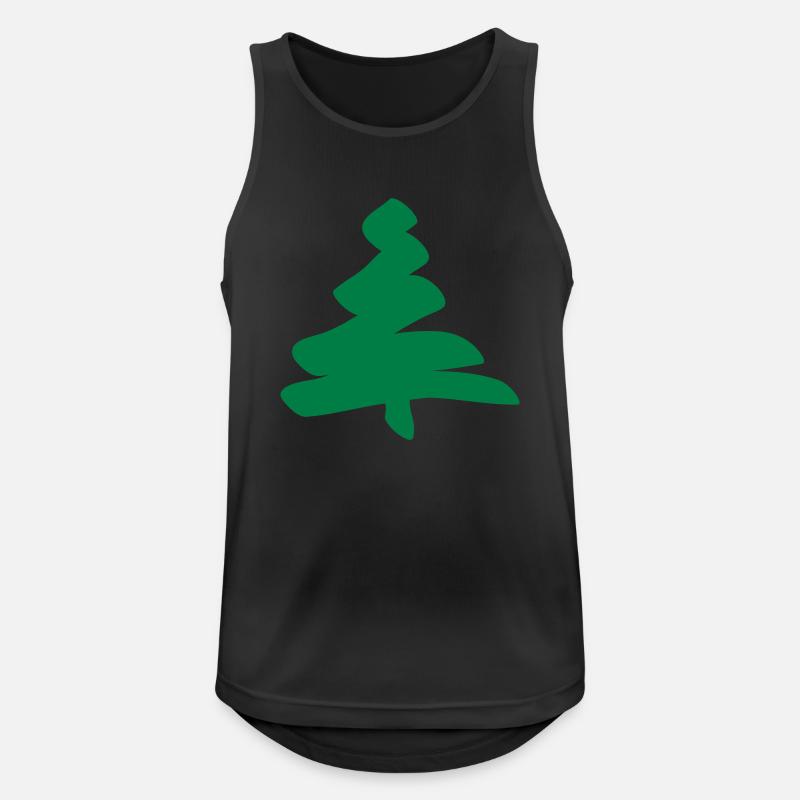 xtree 1 - Männer Tank Top atmungsaktiv - Schwarz