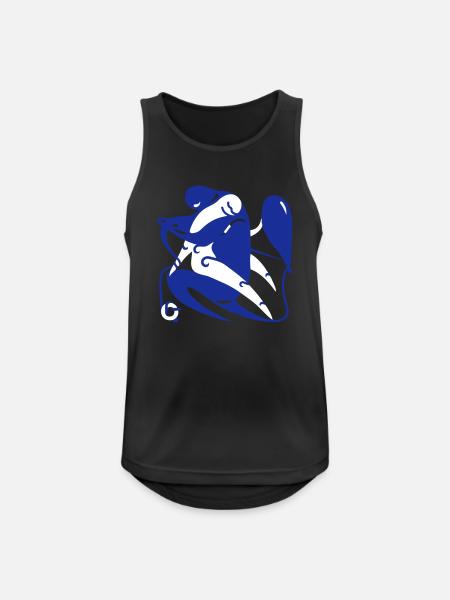Treachery. Deception in human relationships - Men's Breathable Tank Top - black