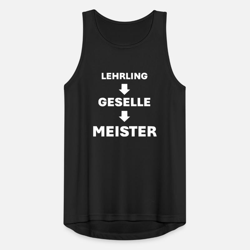 Apprentice Journeyman Master Men's Breathable Tank Top