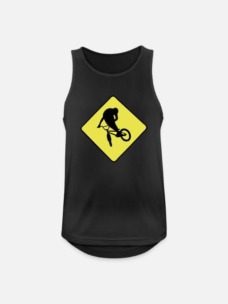 SignBMX - Débardeur respirant Homme - noir
