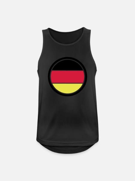 Germany Emblem - Men's Breathable Tank Top - black