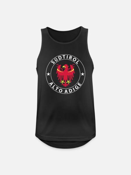 South tyrol - Men's Breathable Tank Top - black