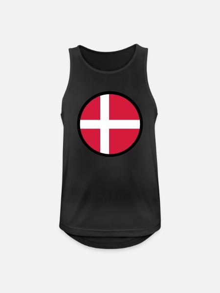 Marked by Denmark - Men's Breathable Tank Top - black