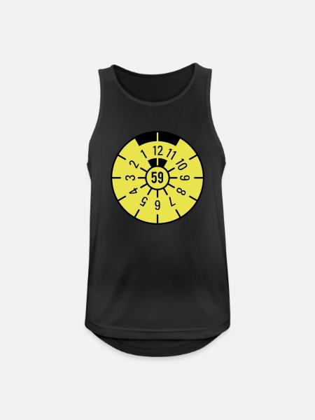 TÜV 1959 - Men's Breathable Tank Top - black
