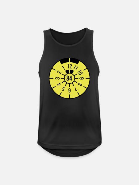 TÜV 1984 - Men's Breathable Tank Top - black