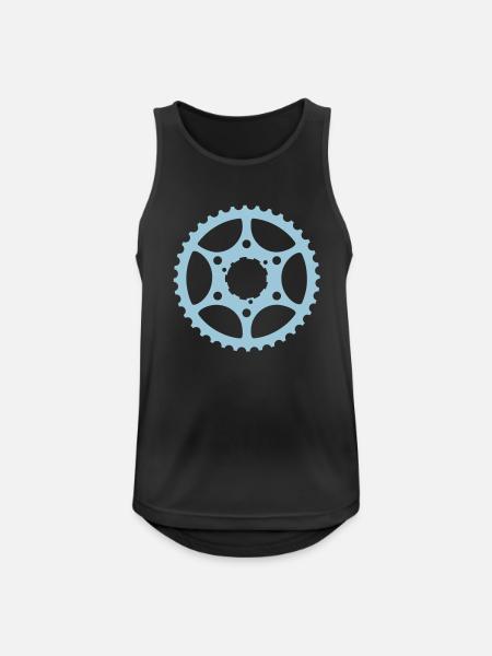 bike gear - Men's Breathable Tank Top - black