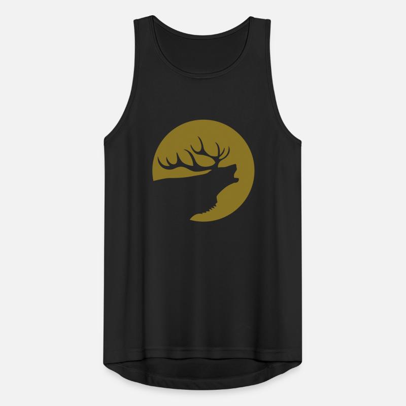 Roaring deer Men's Breathable Tank Top