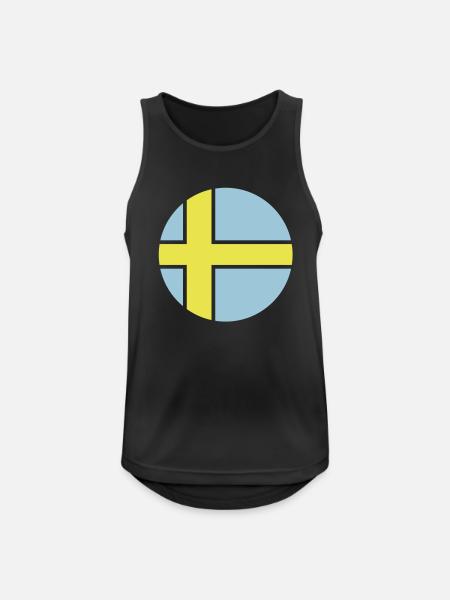 schweden_rund_50 - Men's Breathable Tank Top - black