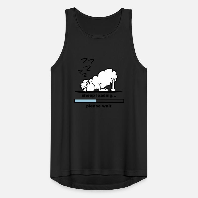 sheep loading Men's Breathable Tank Top
