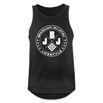 Brazilian jiu-jitsu - Men's Breathable Tank Top - black - Front - Nick (188cm)