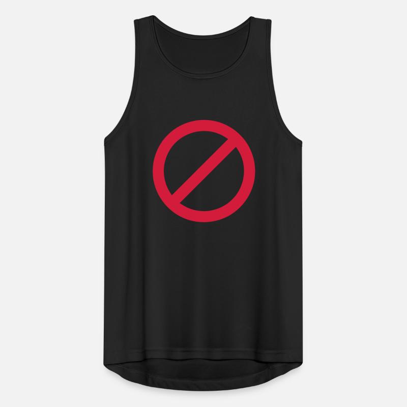 customforbidden Männer Tank Top atmungsaktiv