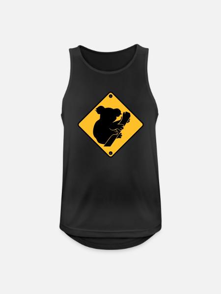 Koala - Men's Breathable Tank Top - black