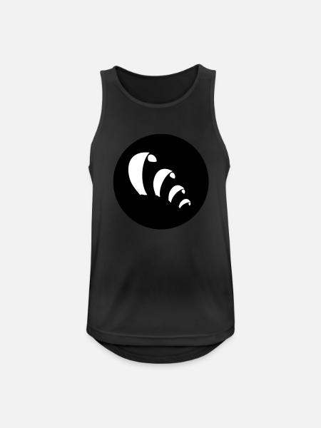 Kites in the sky - Men's Breathable Tank Top - black