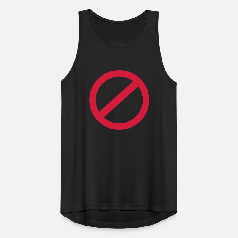 Verbot Männer Tank Top atmungsaktiv