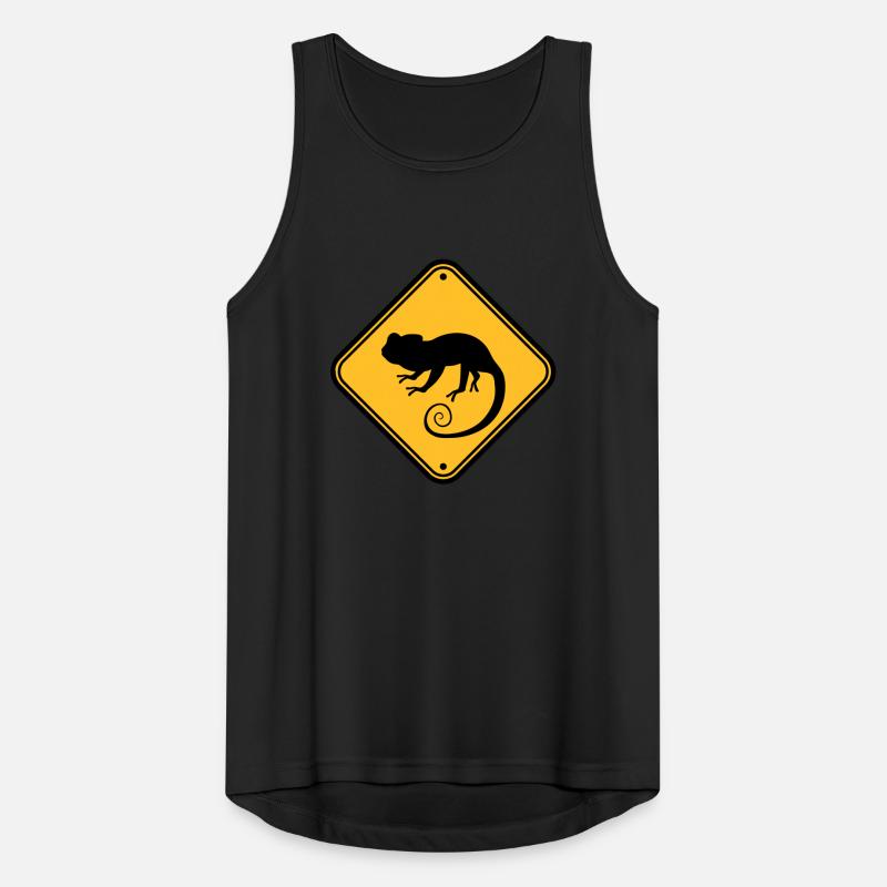 shield note caution warning caution danger con Men's Breathable Tank Top