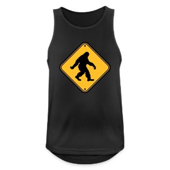 Shield note hazard caution caution zone warnun - Men's Breathable Tank Top - black - Front - Nick (188cm)