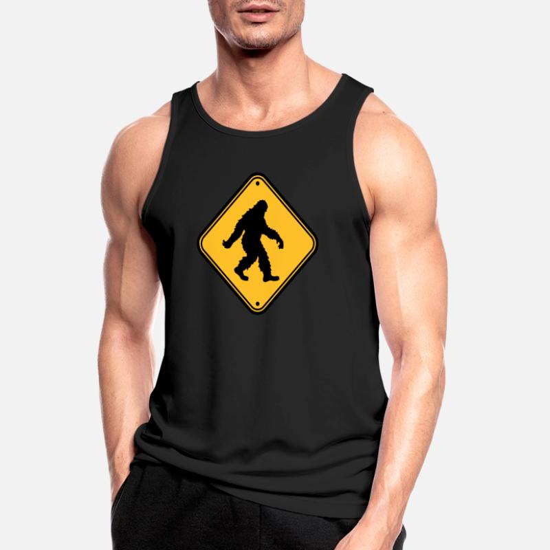 Shield note hazard caution caution zone warnun Men's Breathable Tank Top