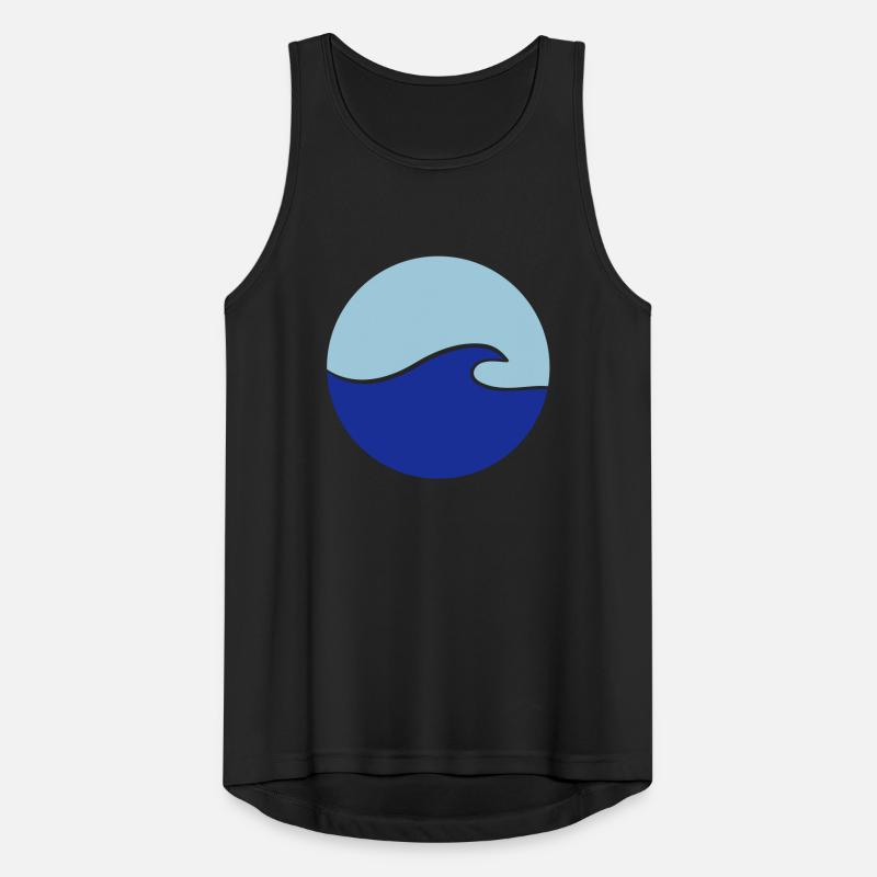 Wave Men's Breathable Tank Top