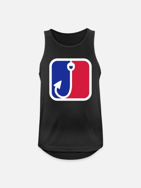 Fishing Sport - Men's Breathable Tank Top - black