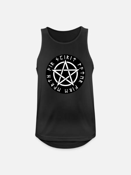 Pentagram - Men's Breathable Tank Top - black