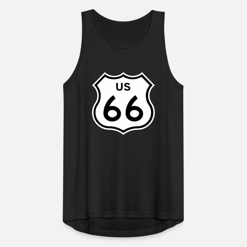 Route 66 Débardeur respirant Homme