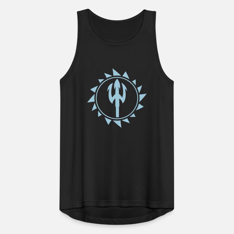 dreizack_1 Männer Tank Top atmungsaktiv