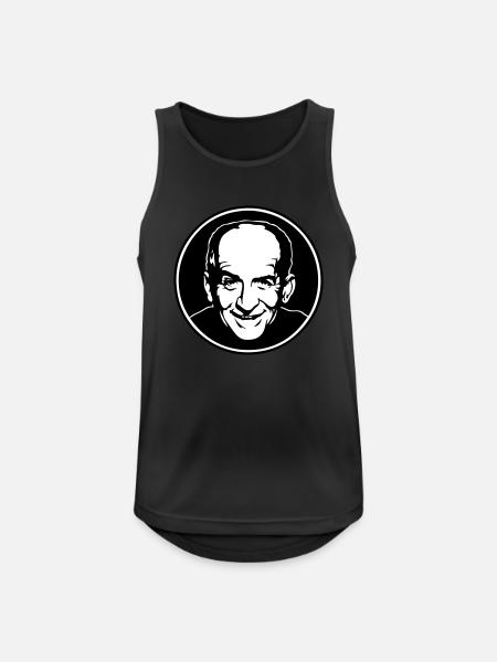 simplement louis - Débardeur respirant Homme - noir