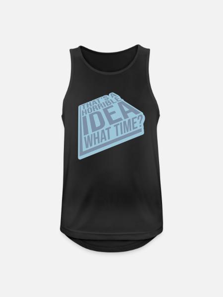 Thats a horrible Idea - Men's Breathable Tank Top - black