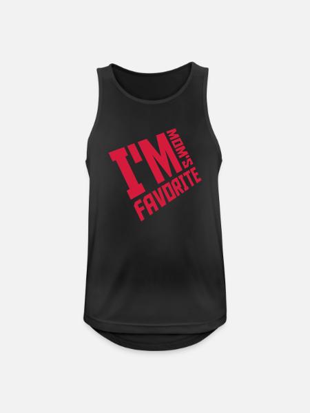 I m mom s - Men's Breathable Tank Top - black
