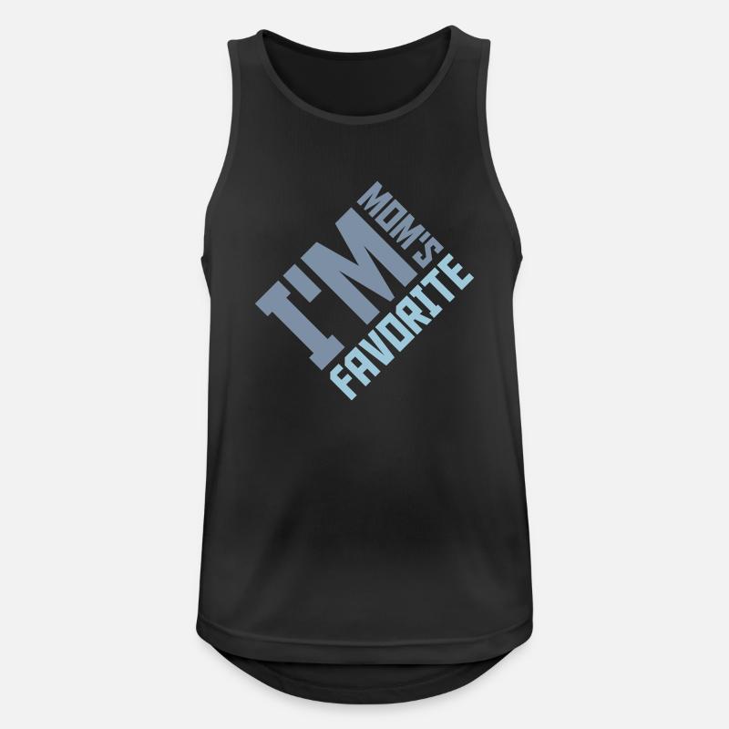I m mom s - Men's Breathable Tank Top - black