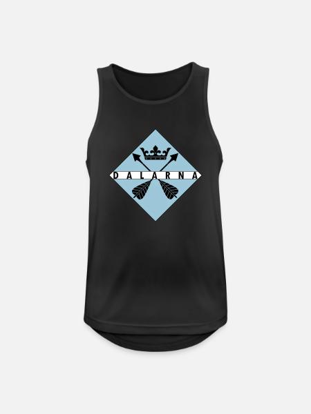 Dalarna - Men's Breathable Tank Top - black