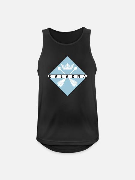 Dalarna - Men's Breathable Tank Top - black