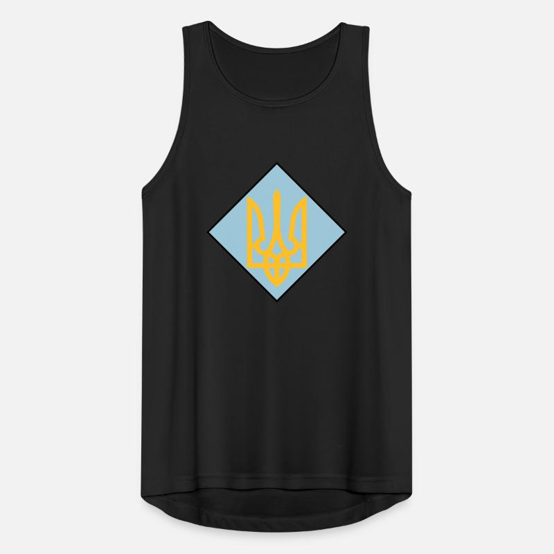 Ukraine Männer Tank Top atmungsaktiv