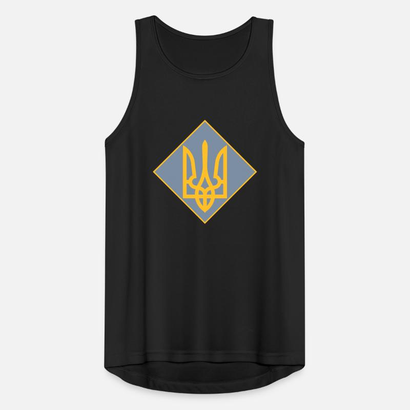 Ukraine Männer Tank Top atmungsaktiv