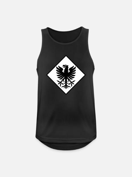 Värmland - Men's Breathable Tank Top - black