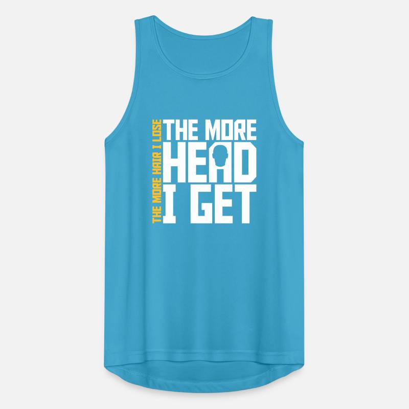 I get more head Men's Breathable Tank Top