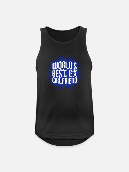 World's Best Ex Girlfriend - Men's Breathable Tank Top - black