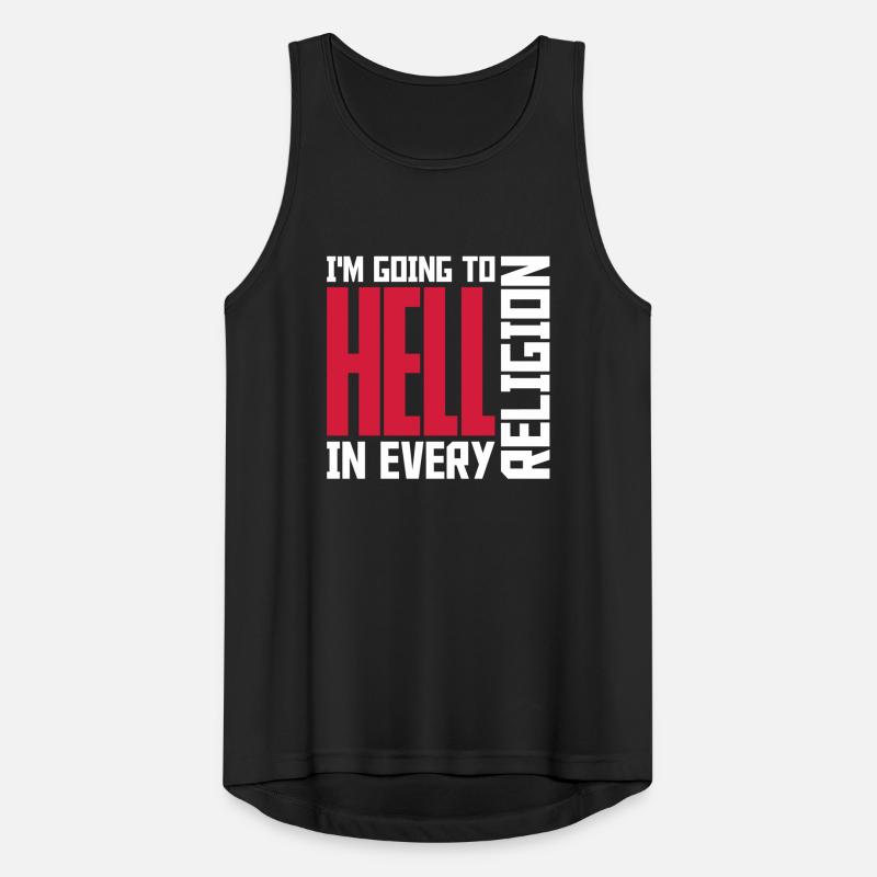 in going to hell Men's Breathable Tank Top