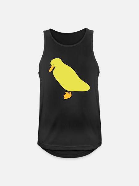 duck 5 - Men's Breathable Tank Top - black