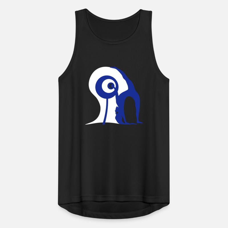 Justification. Manipulation de la perception Débardeur respirant Homme