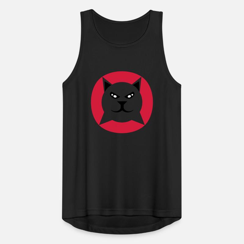 Luchs. Männer Tank Top atmungsaktiv