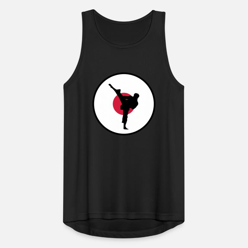 karate japan Männer Tank Top atmungsaktiv
